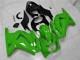 Kit Carénages & Plastique EX250 08-12 - Vert Noir Ninja Kit Carénages & Plastique EX250 08-12 - Vert Noir Ninja