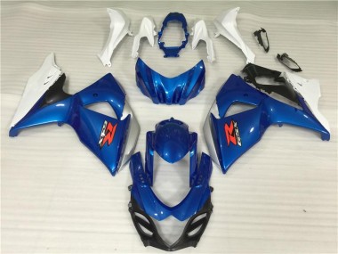 Kit Carénages & Plastique GSXR 1000 K9 09-16 - Bleu Blanc