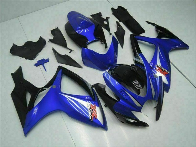 Kit Carénages & Plastique GSXR 600 / 750 K6 06-07 - Bleu Kit Carénages & Plastique GSXR 600 / 750 K6 06-07 - Bleu