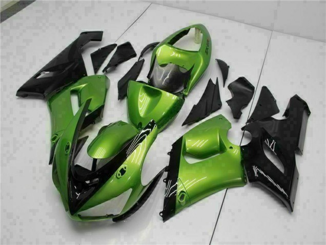 Kit Carénages & Plastique ZX6R 05-06 - Vert Kit Carénages & Plastique ZX6R 05-06 - Vert