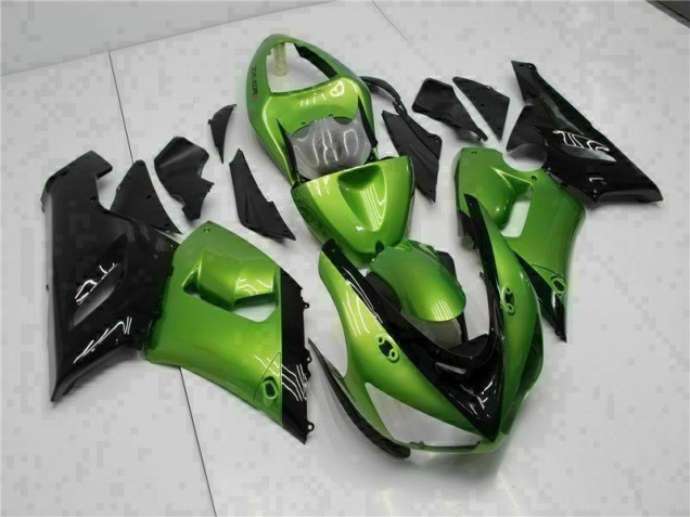 Kit Carénages & Plastique ZX6R 05-06 - Vert Kit Carénages & Plastique ZX6R 05-06 - Vert